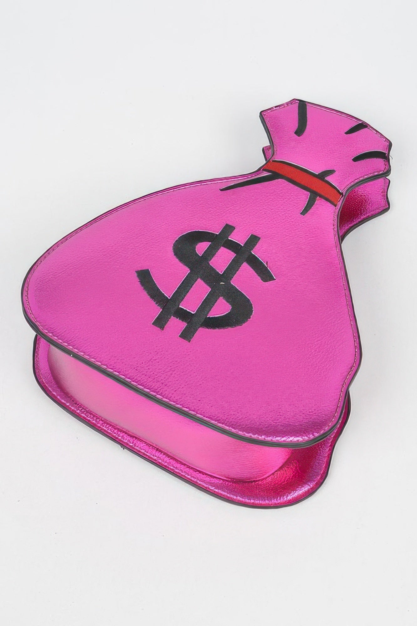 Money Bag Shiny Clutch –