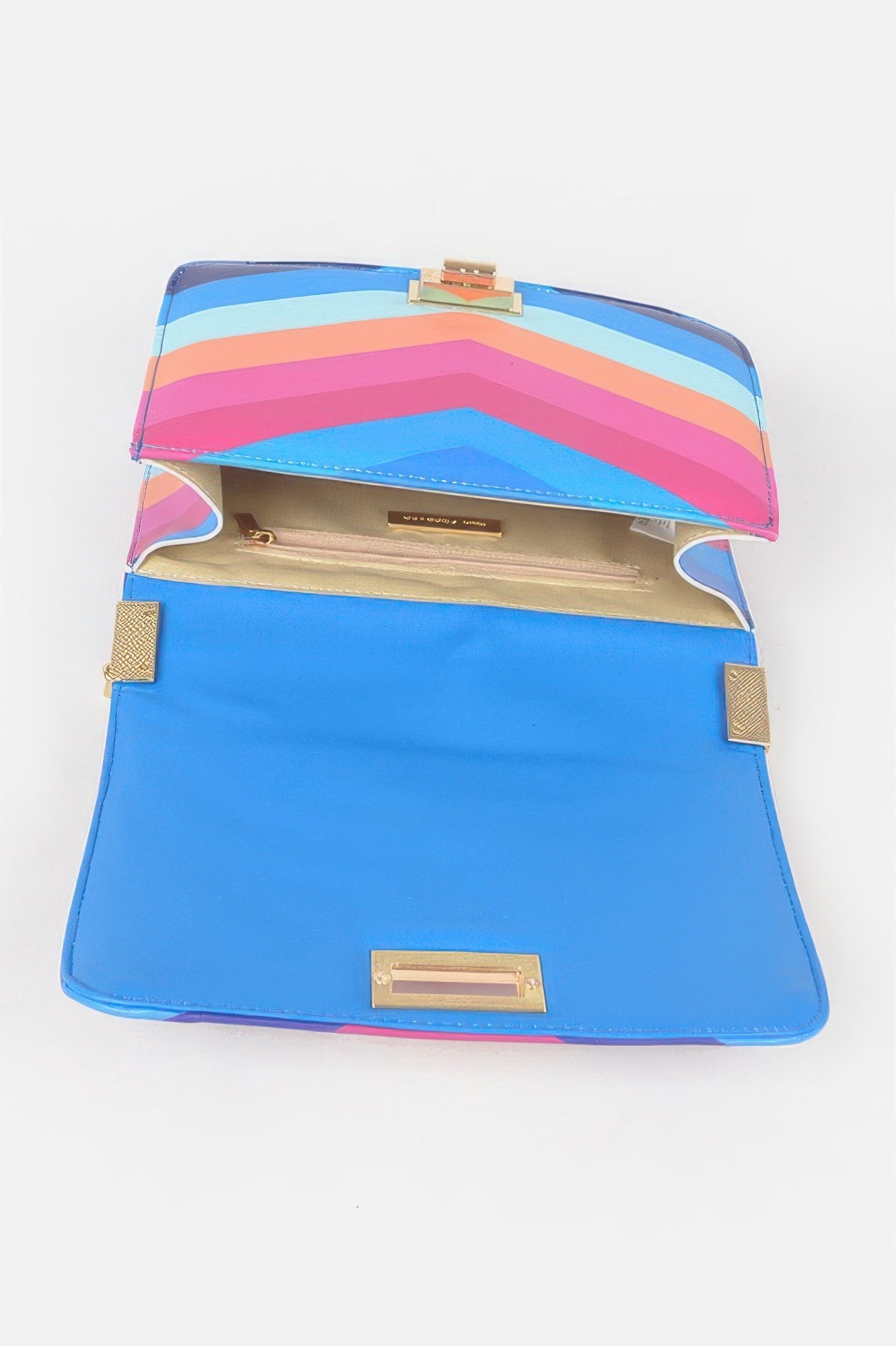 Multi Color Flap Chain Shoulder Bag – Multicolor 3