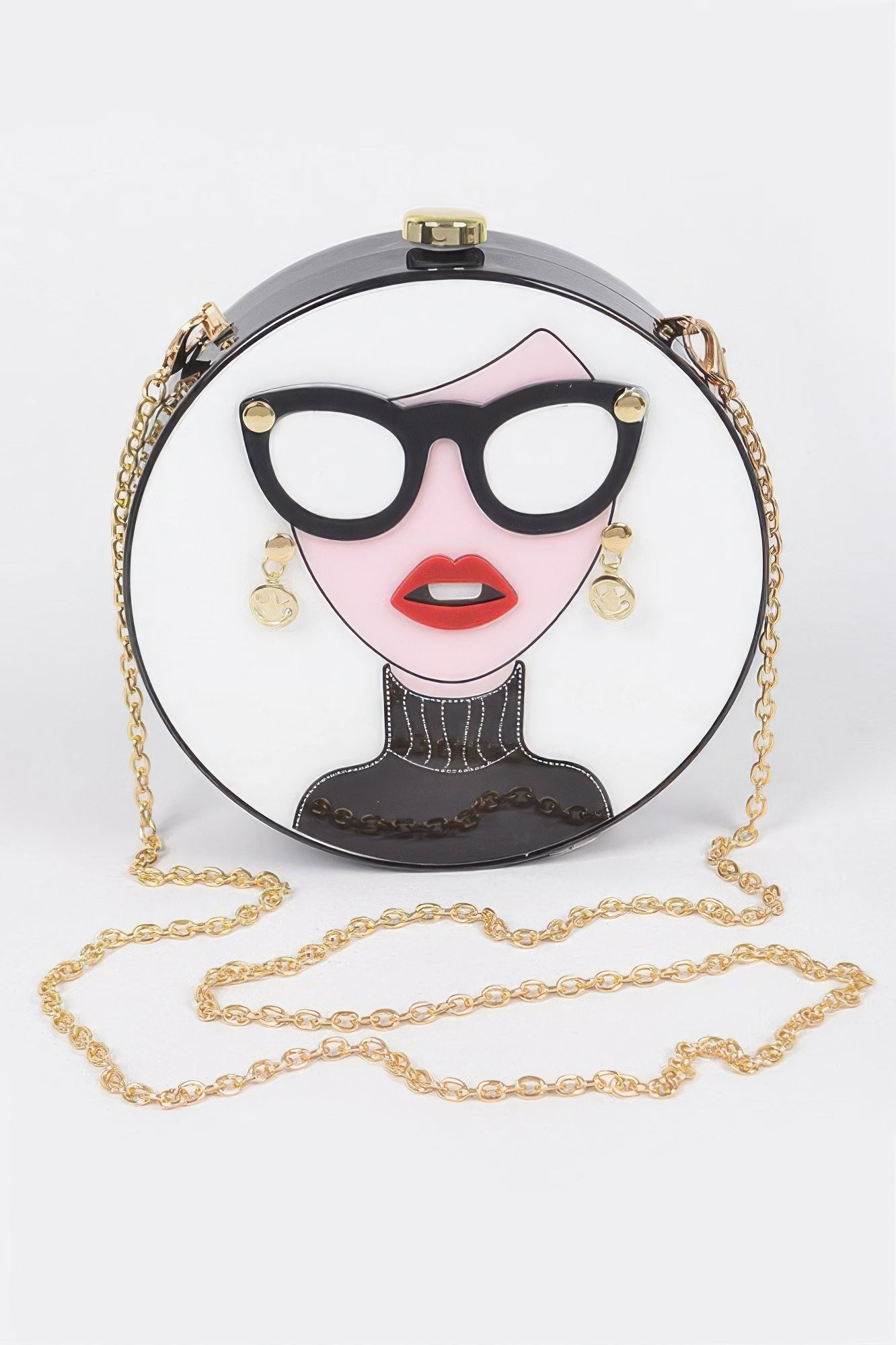 Acrylic Fashion Clutch –