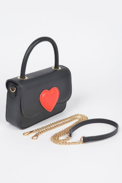 Vegan Top Handle Bag –