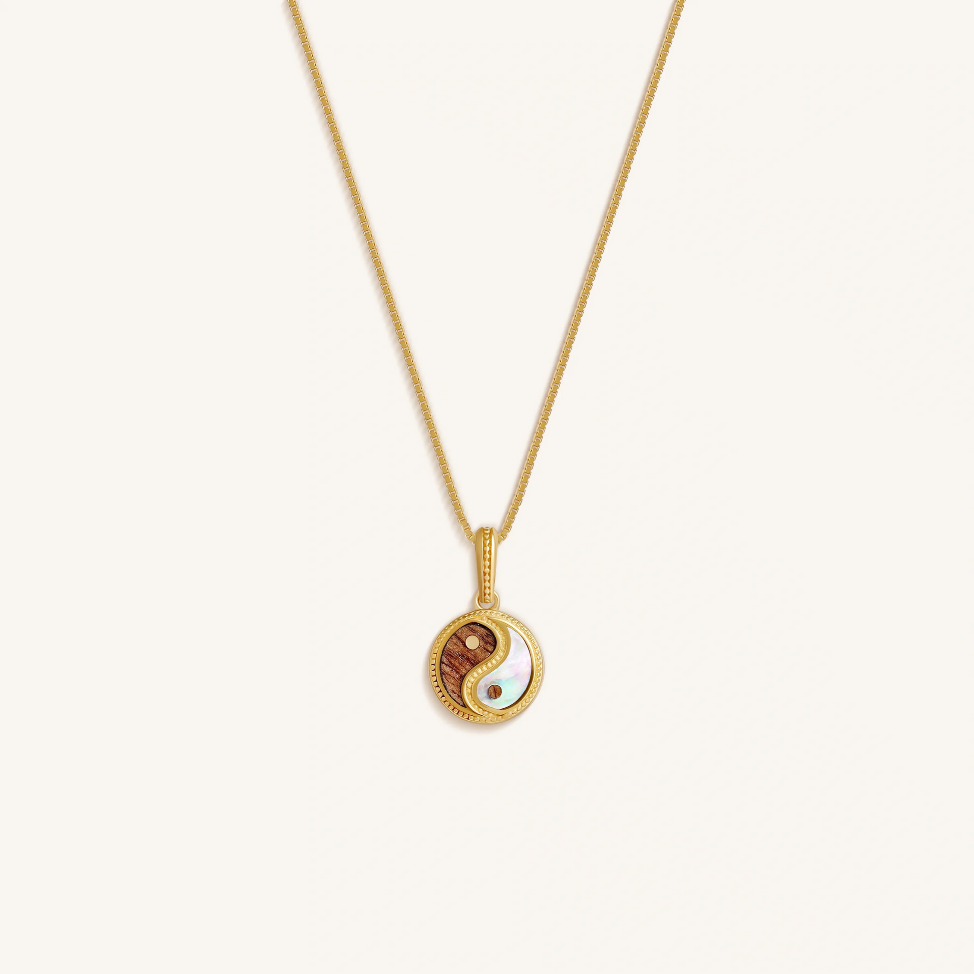 Dual Essence Yin Yang Harmony Necklace – Necklaces - Womens