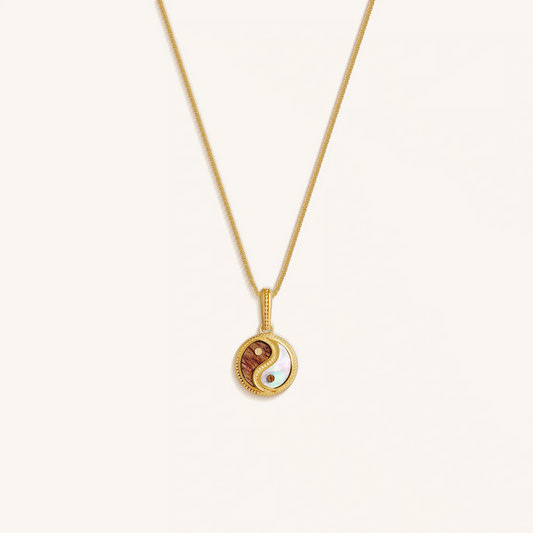 Dual Essence Yin Yang Harmony Necklace – Necklaces - Womens