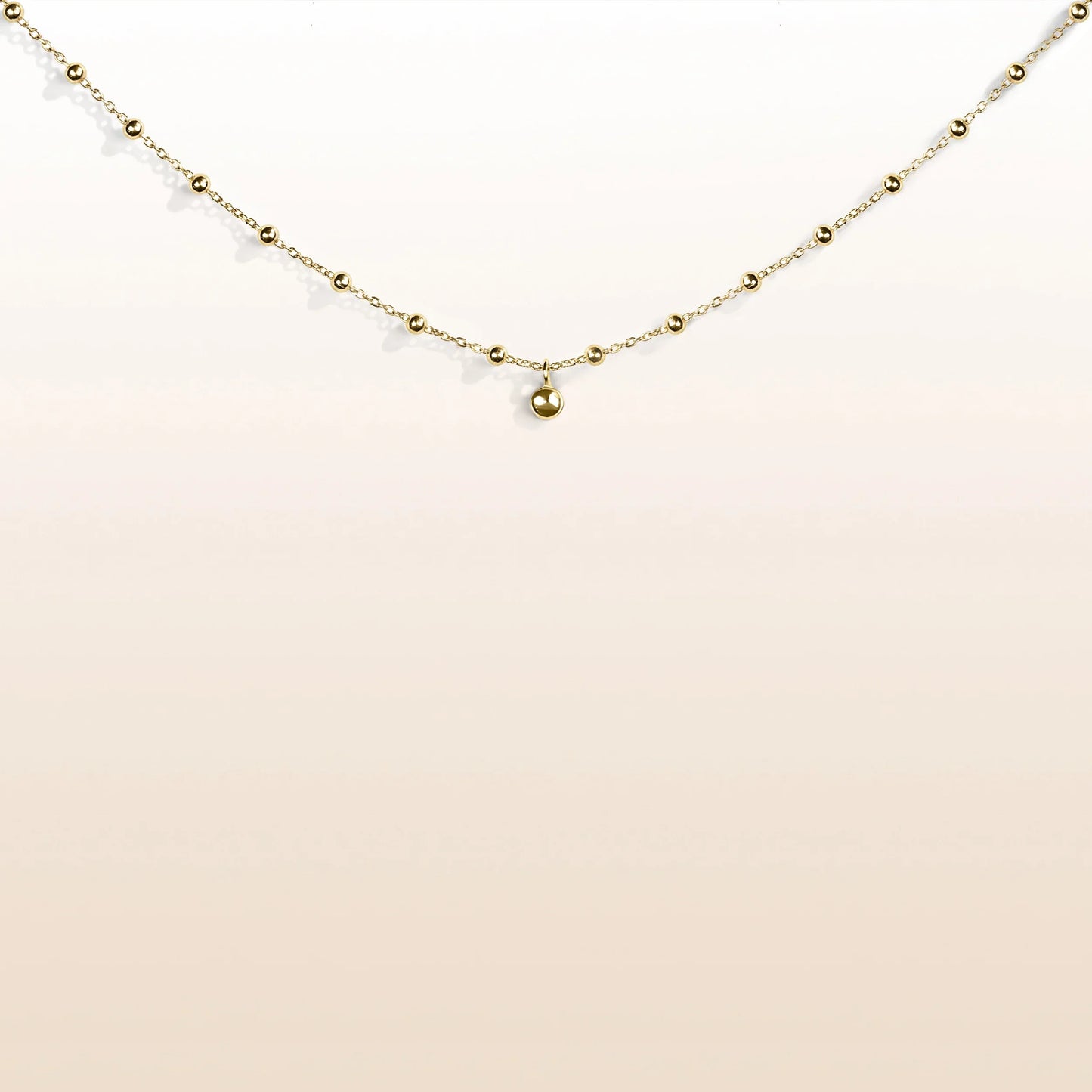 Glowing Perspective - Turquoise Enamel Evil Eye Necklace