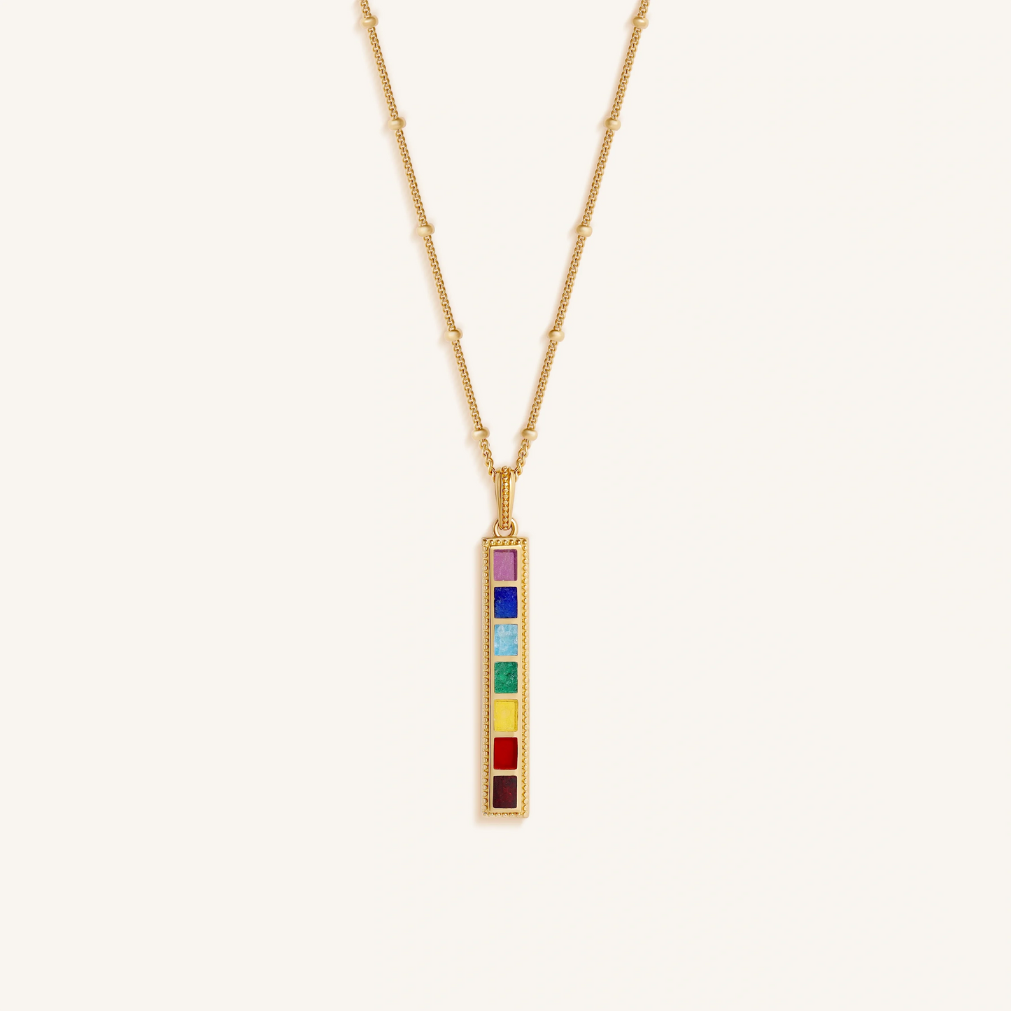 Sacred Flow – Seven Chakra Energy Necklace – Necklaces - Womens