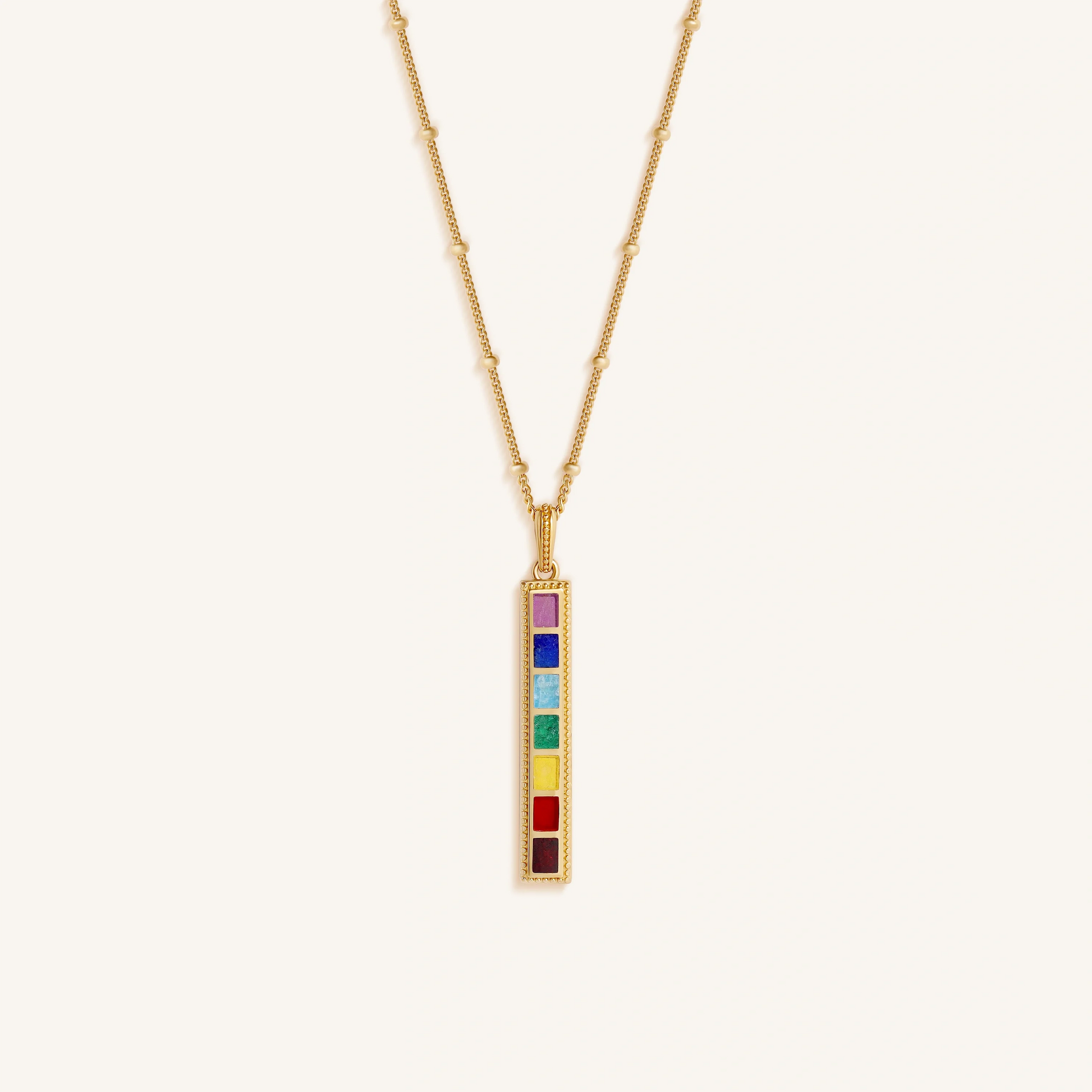 Sacred Flow – Seven Chakra Energy Necklace – Necklaces - Womens