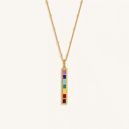 Sacred Flow – Seven Chakra Energy Necklace – Necklaces - Womens
