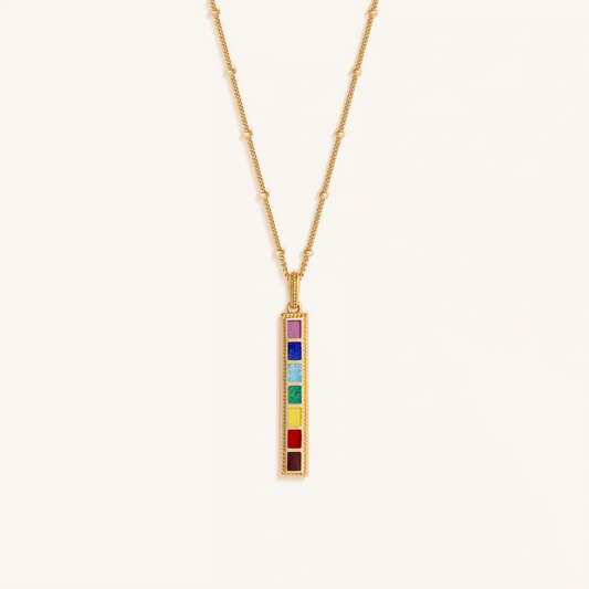 Sacred Flow – Seven Chakra Energy Necklace – Necklaces - Womens
