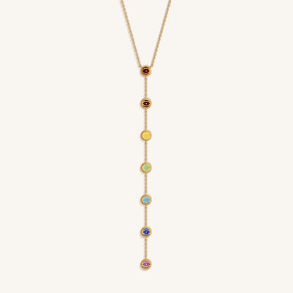 Ethereal Balance – Seven Chakra Harmony Necklace – Necklaces - Womens