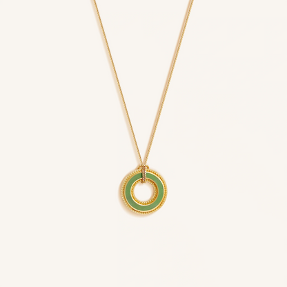 Circle of Harmony Jade Karma Necklace – Necklaces - Womens