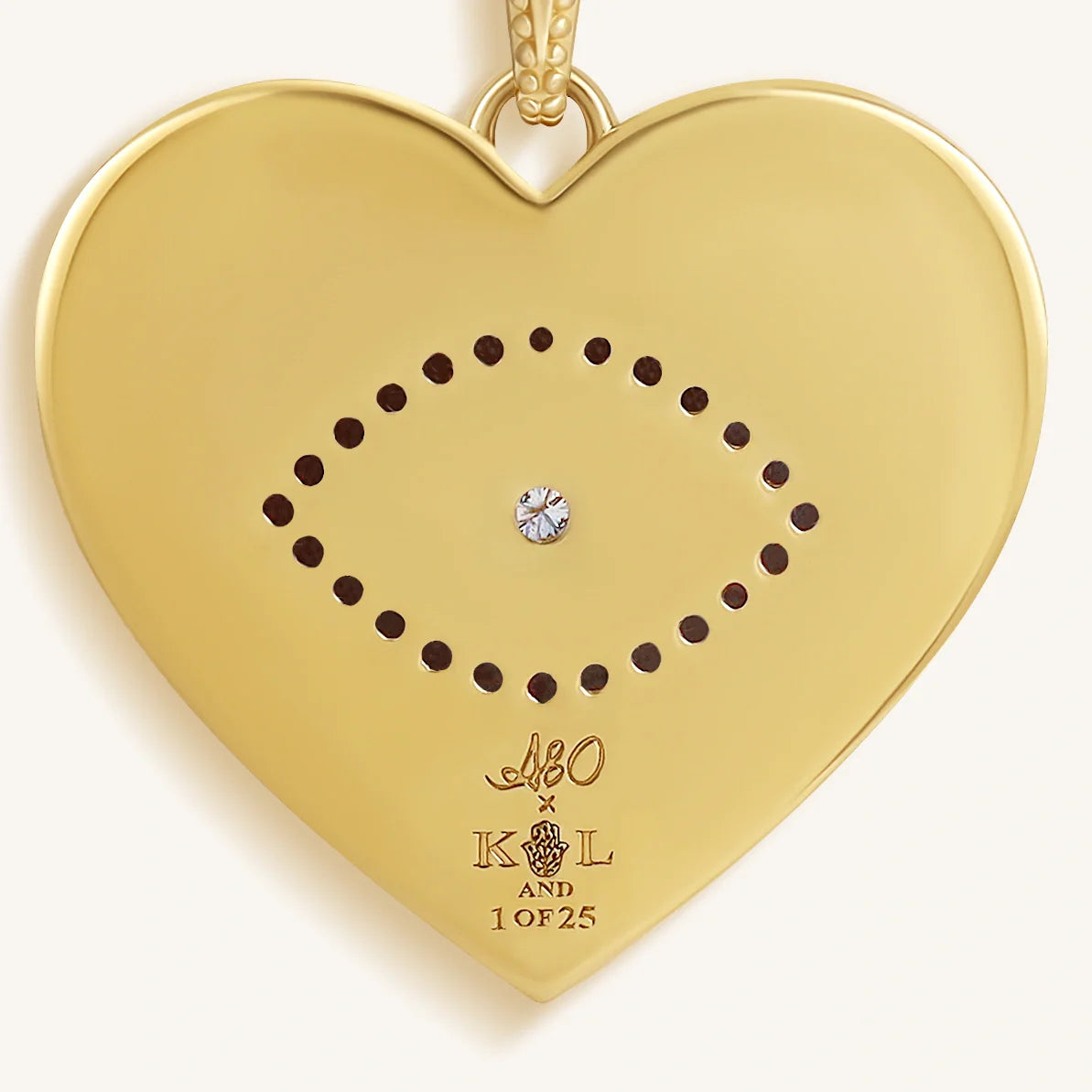 Ethereal Bloom Heart Charm Necklace – Necklaces - Womens