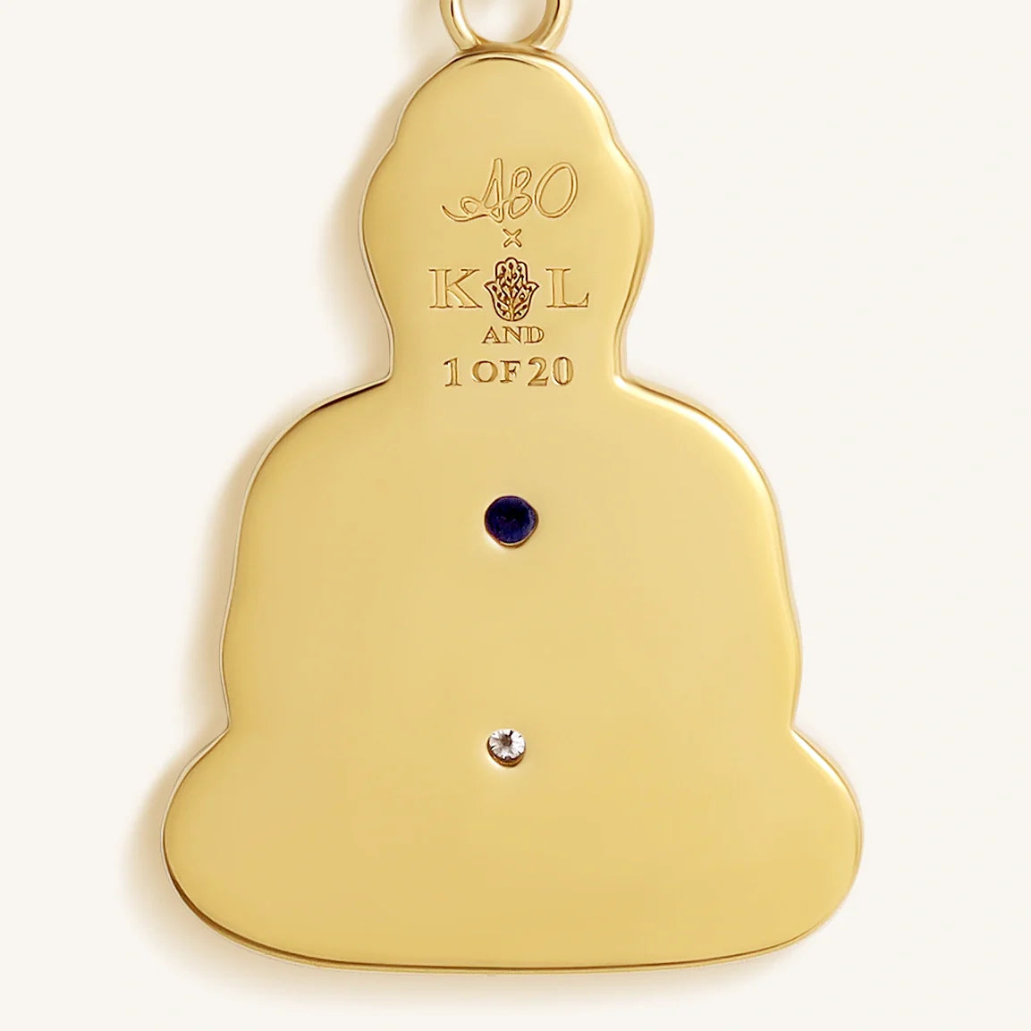 Radiant Stillness Buddha Charm Necklace – Necklaces - Womens