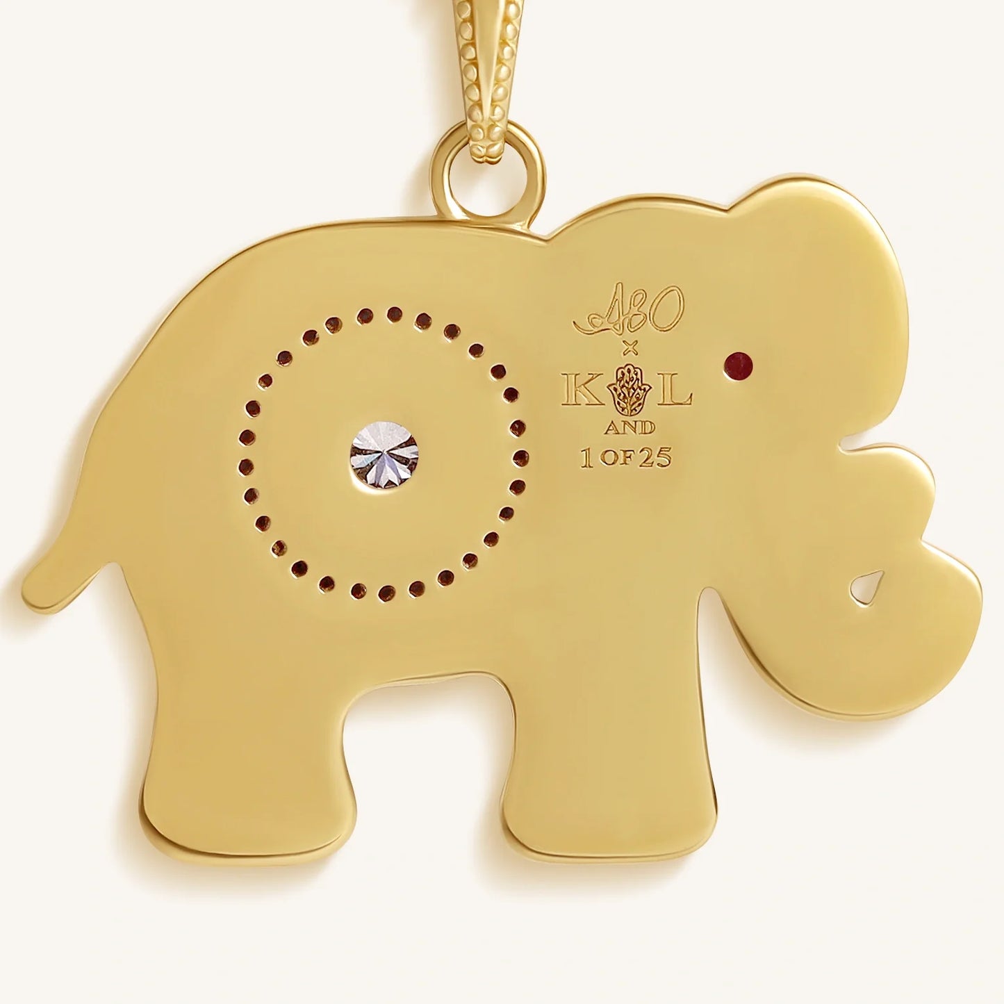 Majestic Wisdom Elephant Multi-Gemstone Necklace – Necklaces - Womens