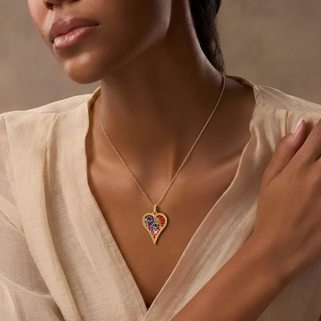 Verdant Grace Multi-Gemstone Necklace – Necklaces - Womens