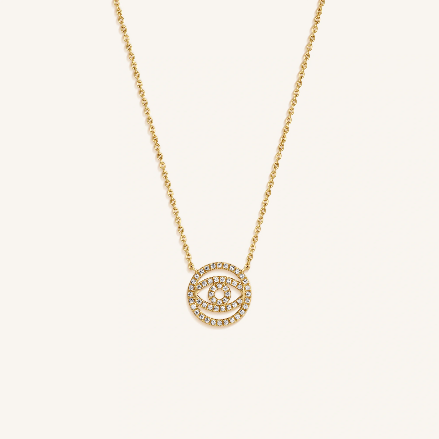 Silent Glow Evil Eye Protection Necklace – Necklaces - Womens