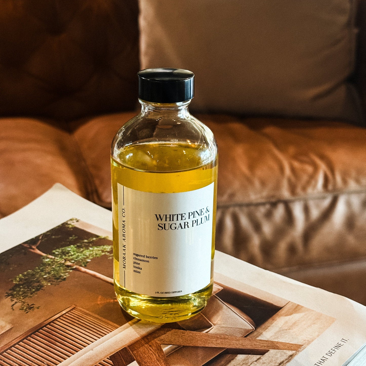 White Pine + Sugar Plum Reed Diffuser