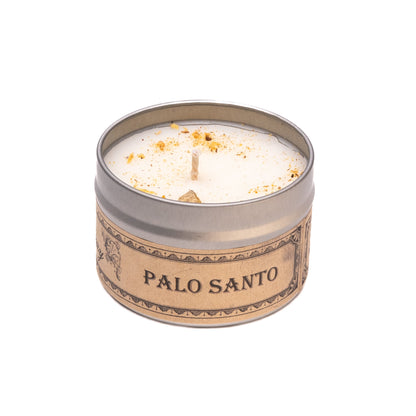 Palo Santo Botanical Candle Travel Tin –