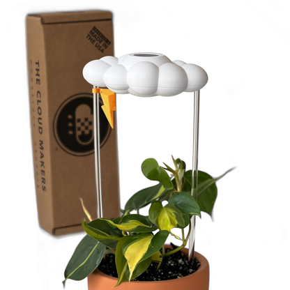 Original Dripping Rain Cloud with Lightning Bolt Charm – houseplant accessory