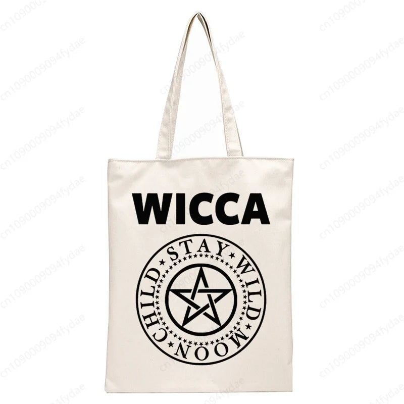 White Witch Tote Bags