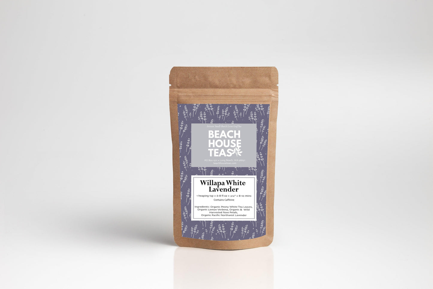 Willapa White Lavender – 8 oz pouch Tea
