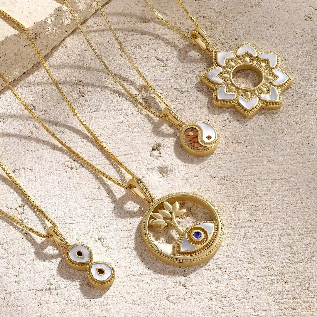 Dual Essence Yin Yang Harmony Necklace – Necklaces - Womens