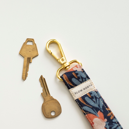 Wristlet Keychain - Pom Blossom – Keychains