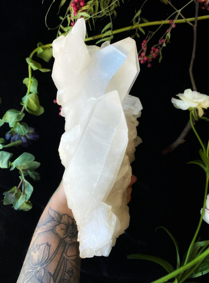 Himalayan Clear Quartz on Matrix XL - 5.8LBS A++ GRADE – Crystals