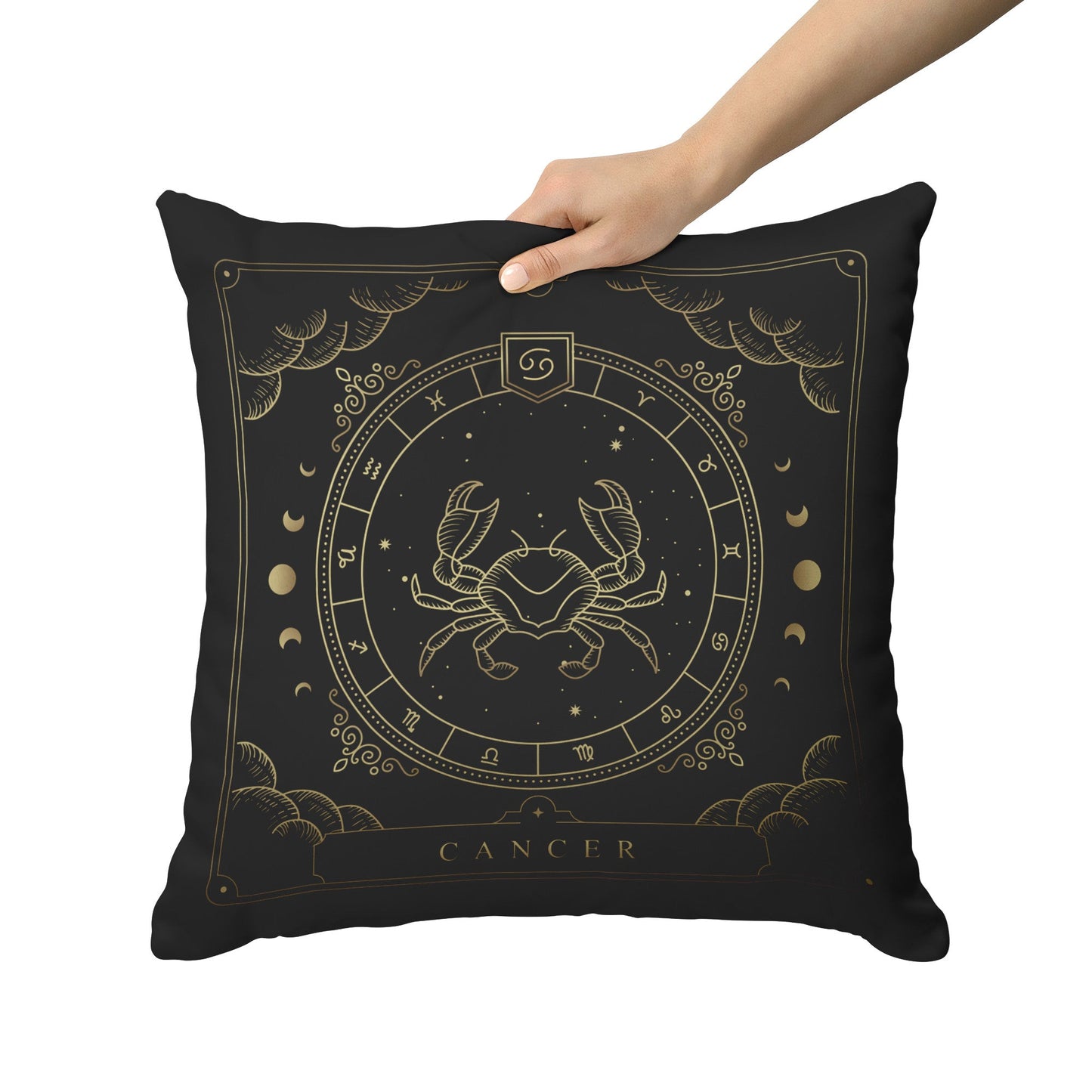 Zodiac Series - CANCER ♋ - Throw Pillow