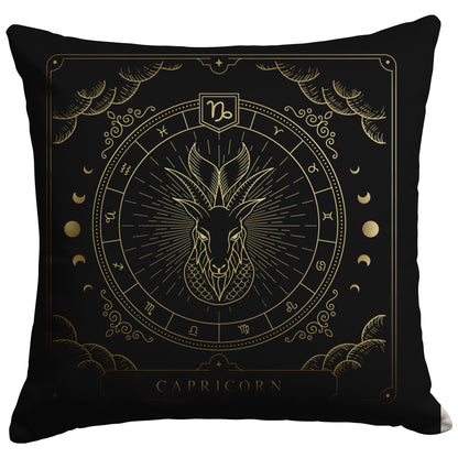 Zodiac Series - CAPRICORN ♑ - Throw Pillow