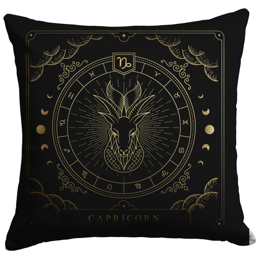 Zodiac Series - CAPRICORN ♑ - Throw Pillow
