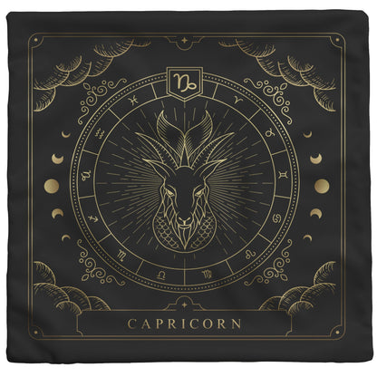 Zodiac Series - CAPRICORN ♑ - Throw Pillow