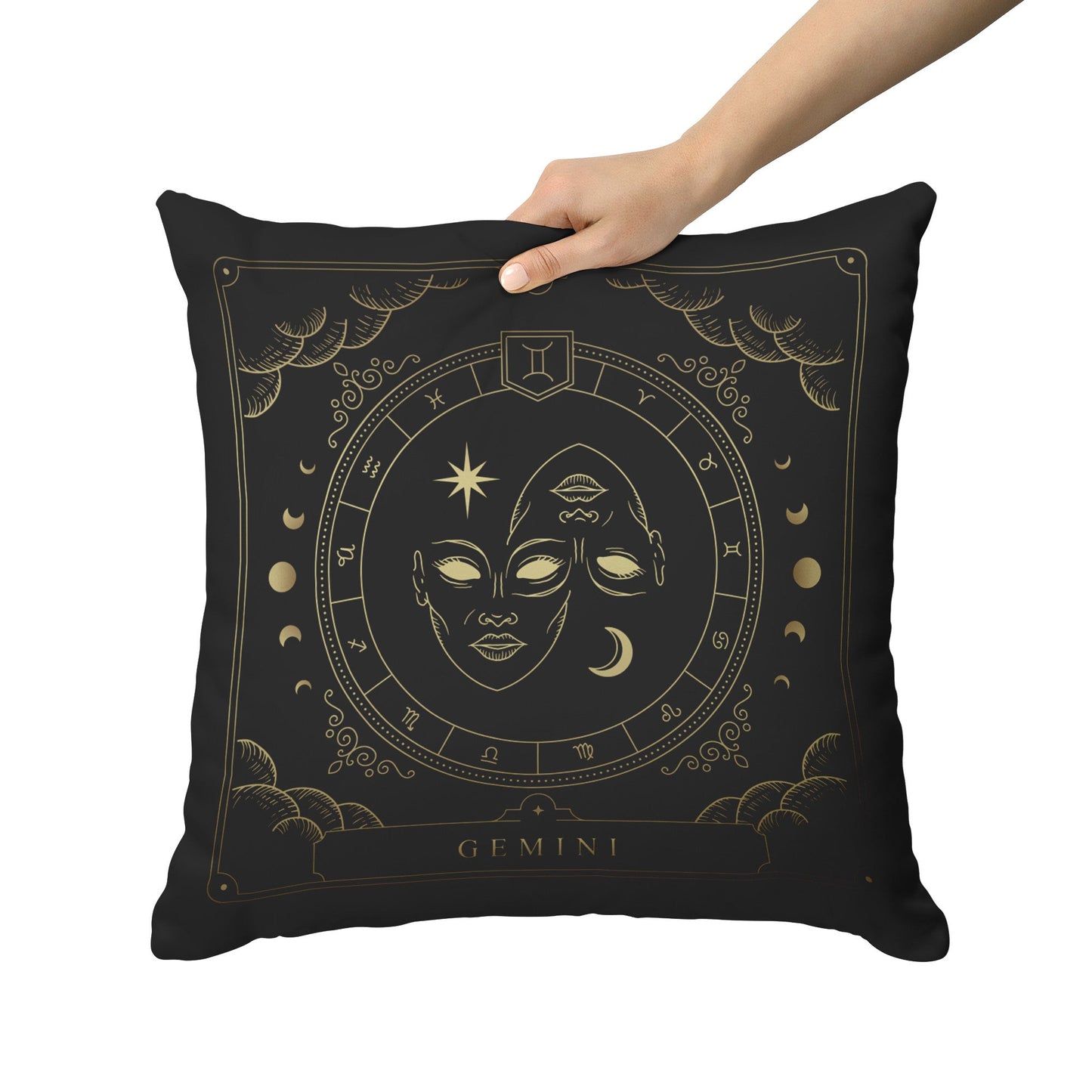 Zodiac Series - GEMINI ♊ - Throw Pillow