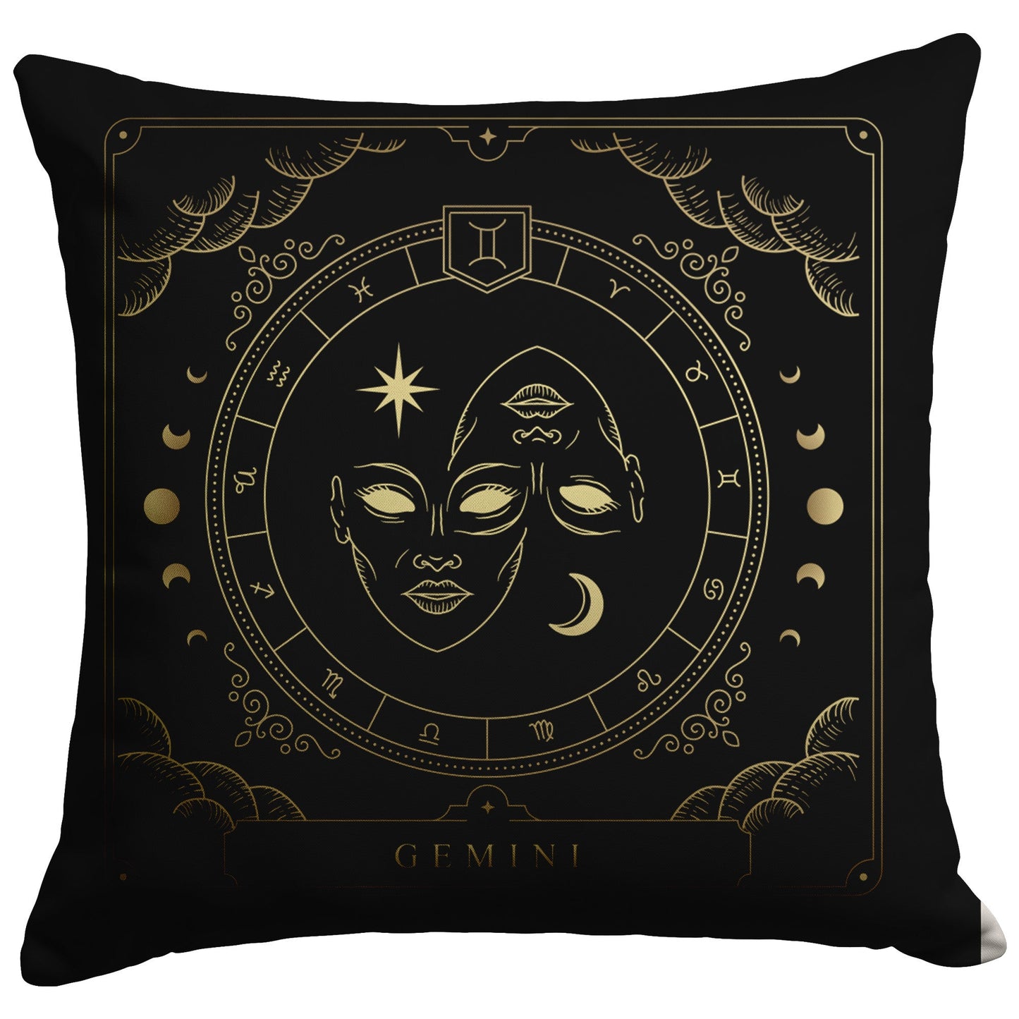 Zodiac Series - GEMINI ♊ - Throw Pillow