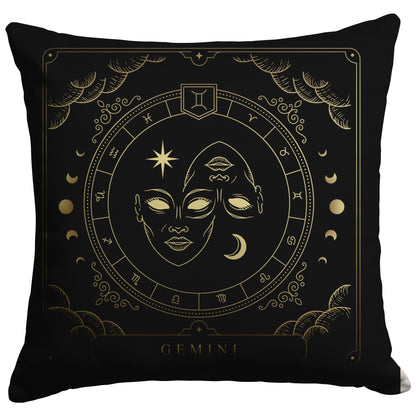 Zodiac Series - GEMINI ♊ - Throw Pillow