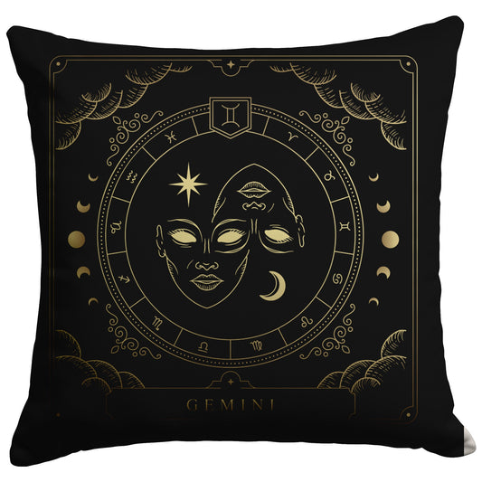 Zodiac Series - GEMINI ♊ - Throw Pillow