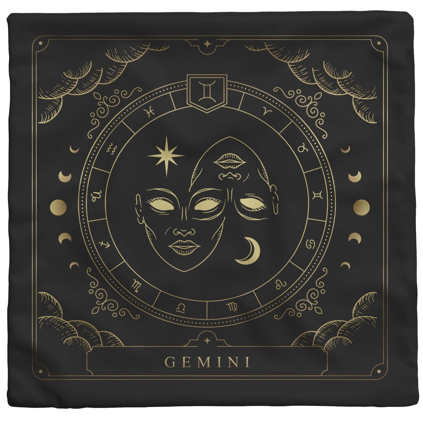 Zodiac Series - GEMINI ♊ - Throw Pillow