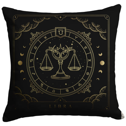 Zodiac Series - LIBRA ♎ - Throw Pillow