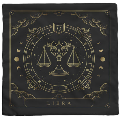 Zodiac Series - LIBRA ♎ - Throw Pillow