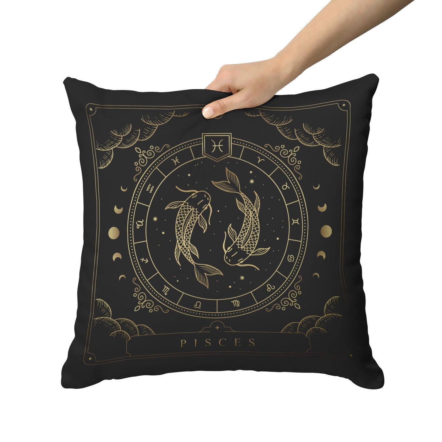 Zodiac Series - PICSES ♓ - Throw Pillow