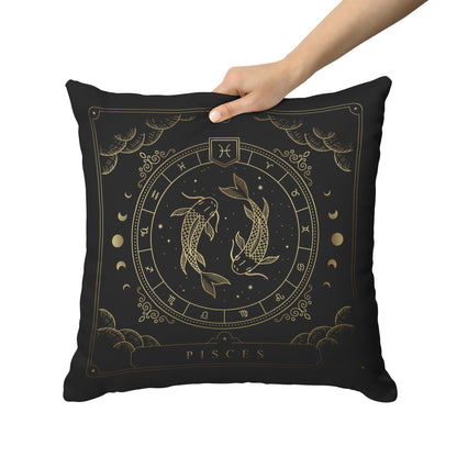 Zodiac Series - PICSES ♓ - Throw Pillow