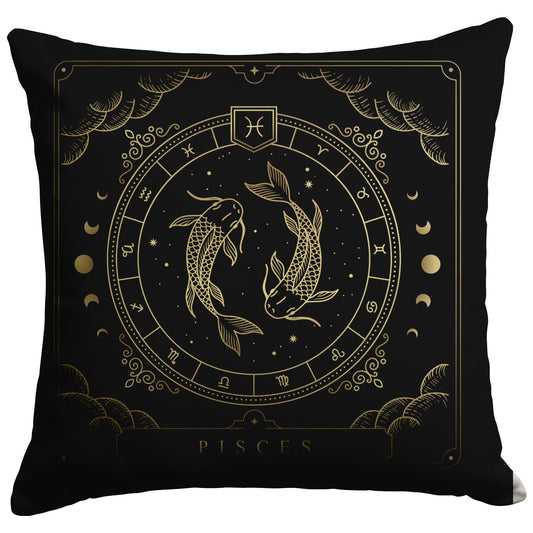 Zodiac Series - PICSES ♓ - Throw Pillow