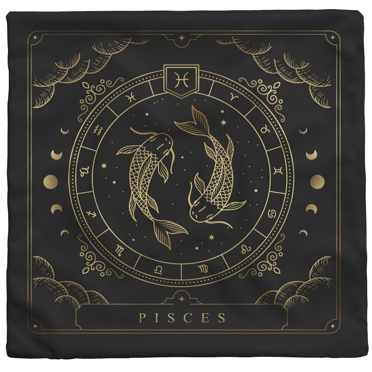 Zodiac Series - PICSES ♓ - Throw Pillow