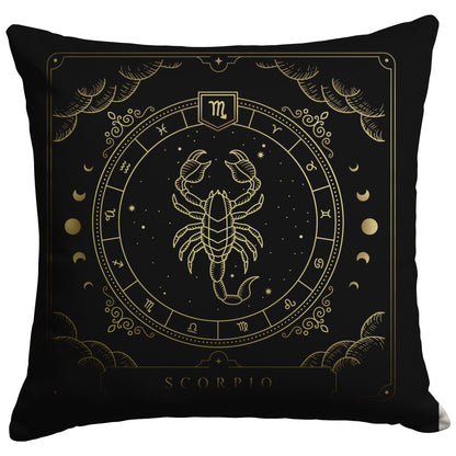 Zodiac Series - SCORPIO ♏ - Throw Pillow