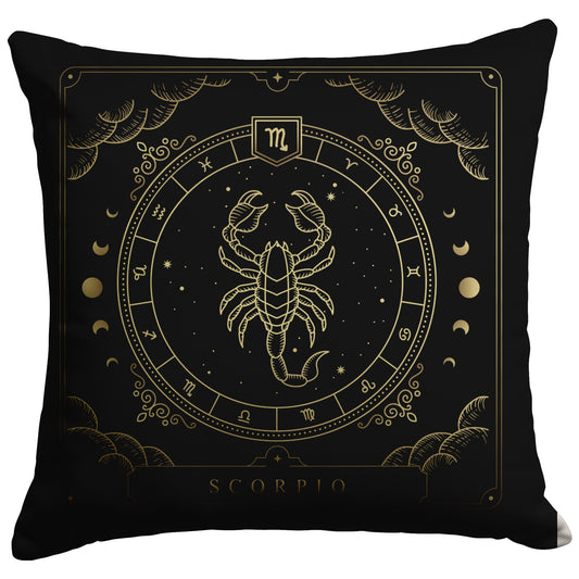 Zodiac Series - SCORPIO ♏ - Throw Pillow