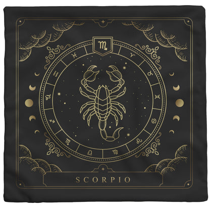 Zodiac Series - SCORPIO ♏ - Throw Pillow
