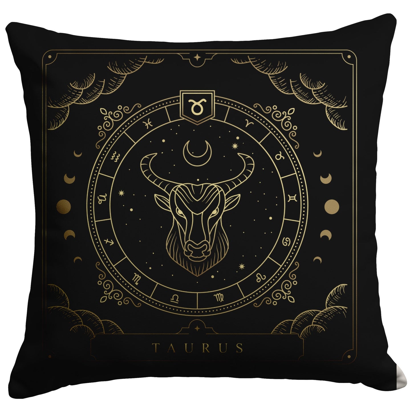 Zodiac Series - TAURUS ♉ - Throw Pillow