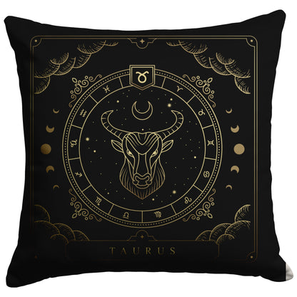 Zodiac Series - TAURUS ♉ - Throw Pillow