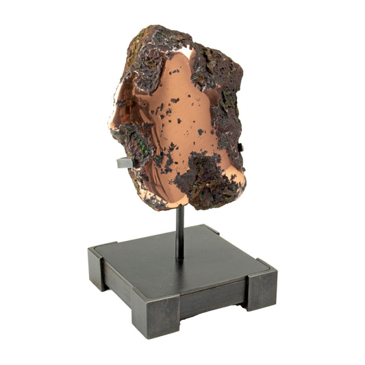 Michigan Native Copper Nugget on Stand - Rare Mineral Specimen – Mineral Specimens
