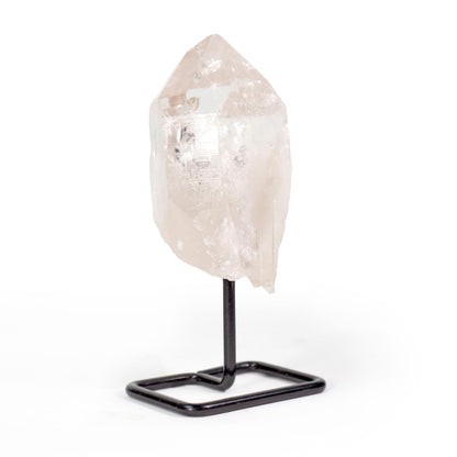 Quartz Point Cluster on Post Stand – Small Natural Crystal Display