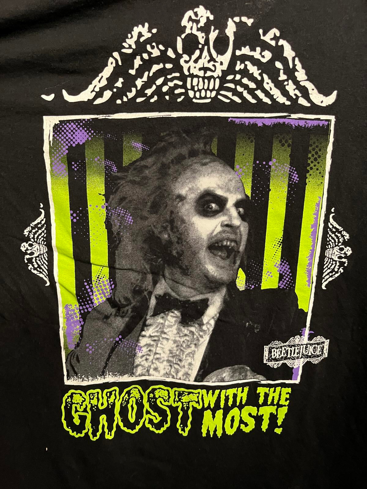 Vintage Beetlejuice Movie T-Shirt | Ghost With the Most – Men's T-shirts