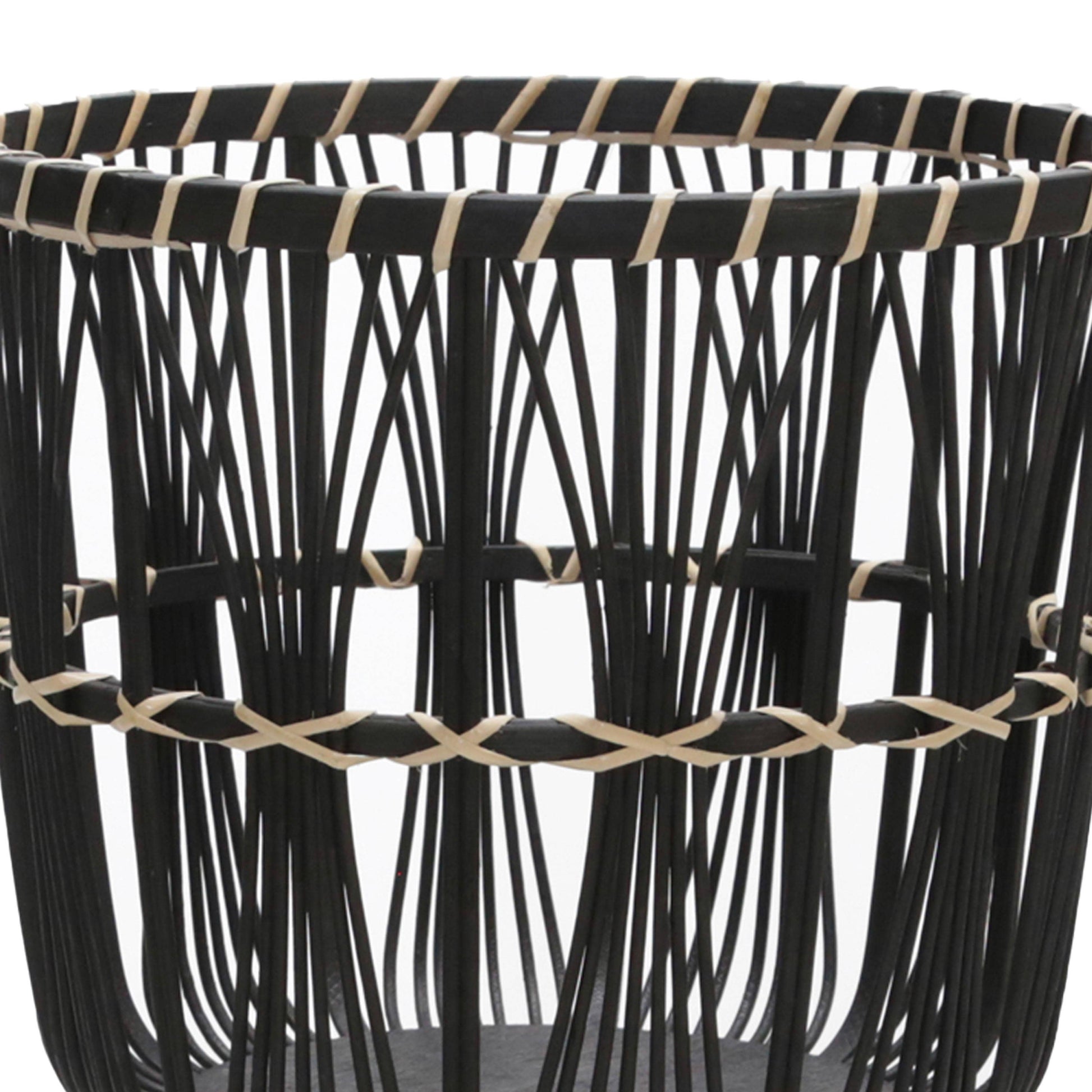 Bamboo Tripod Base Planters –